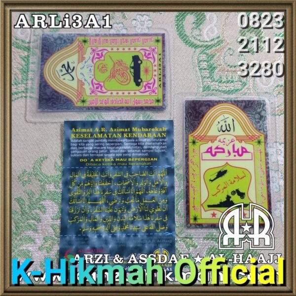 Azimah A.R. Azimat Arli13a1 Selamat Kendaraan - Gambar 2