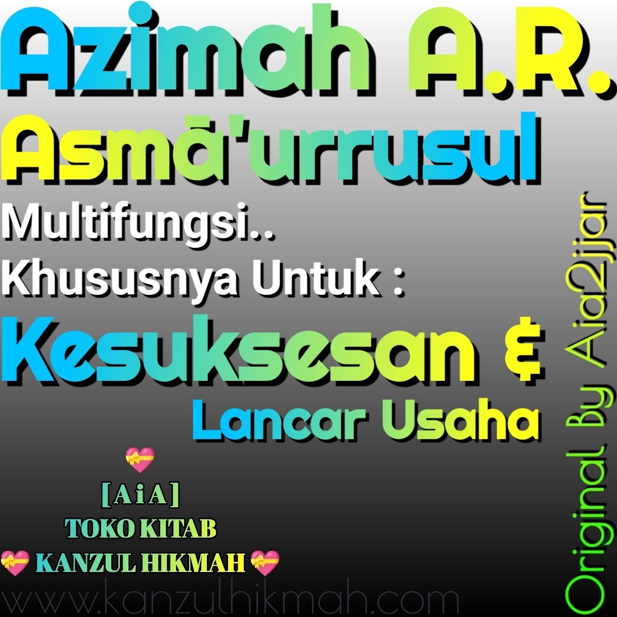 Azimah A.R. Arli6a1 Azimat Asmā'ur Rusul