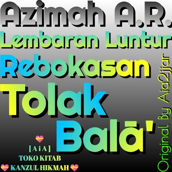 Azimah A.R. Azimat Arll21a1 Rebokasan