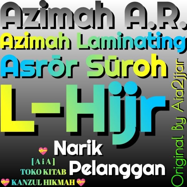 Azimah A.R. Azimat Arli11a1 Penarik Pelanggan